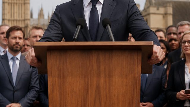 The Rise of the ‘Hot Podium Guy’ in UK Political Discourse