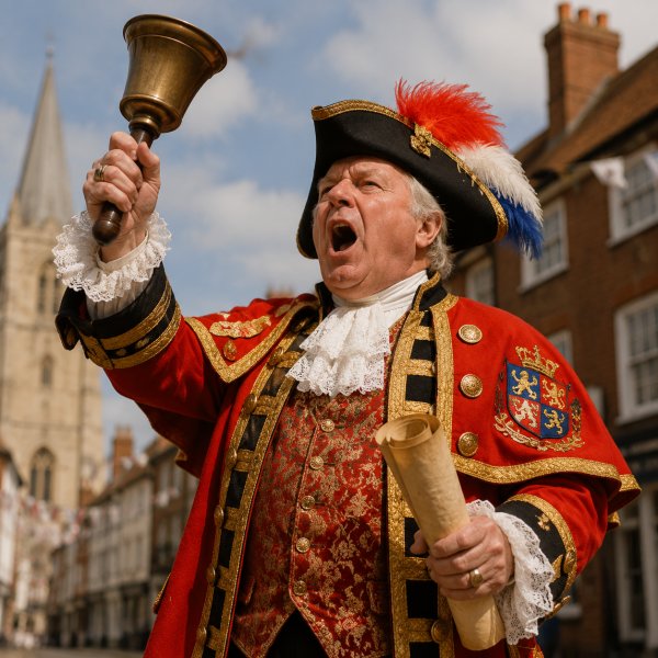Meet the Record-Breaking Loudest Town Crier: A Unique Tale